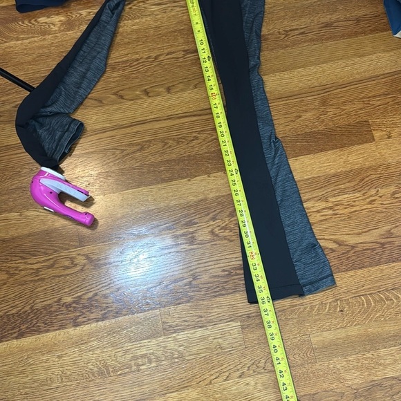 Lululemon Barre Pulse Pant Black Reversible Slub Denim Black Size 6 - Picture 10 of 10